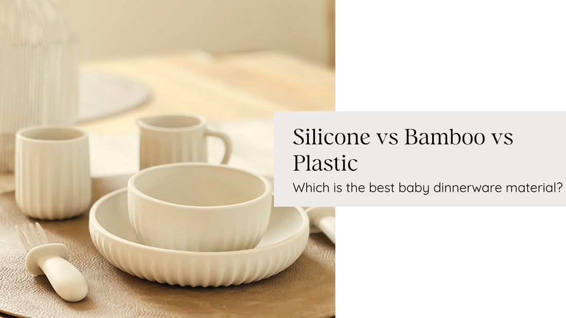 Silicone vs Bamboo vs Plastic: Which is the Best Baby Dinnerware Material?