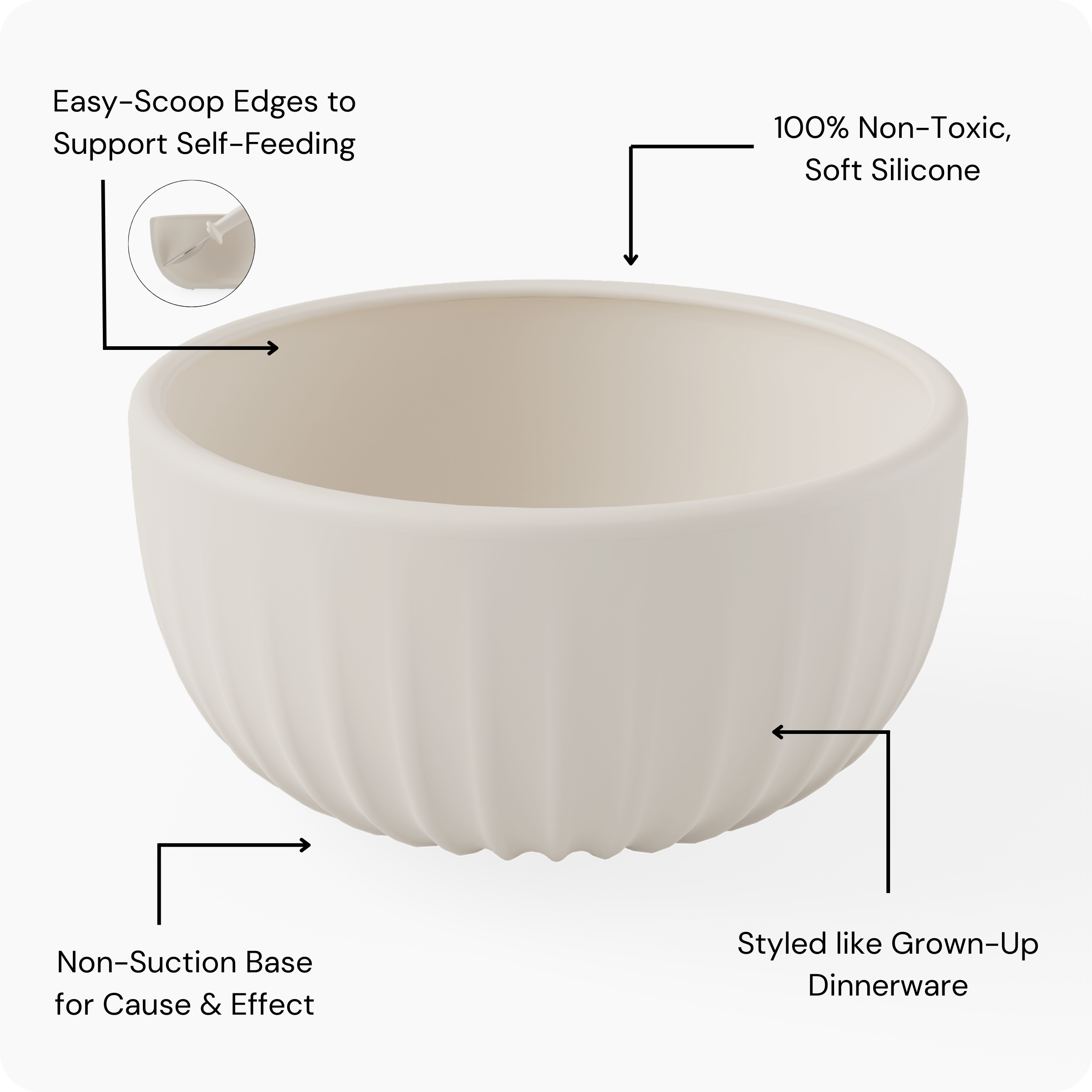 Henley Silicone Bowl