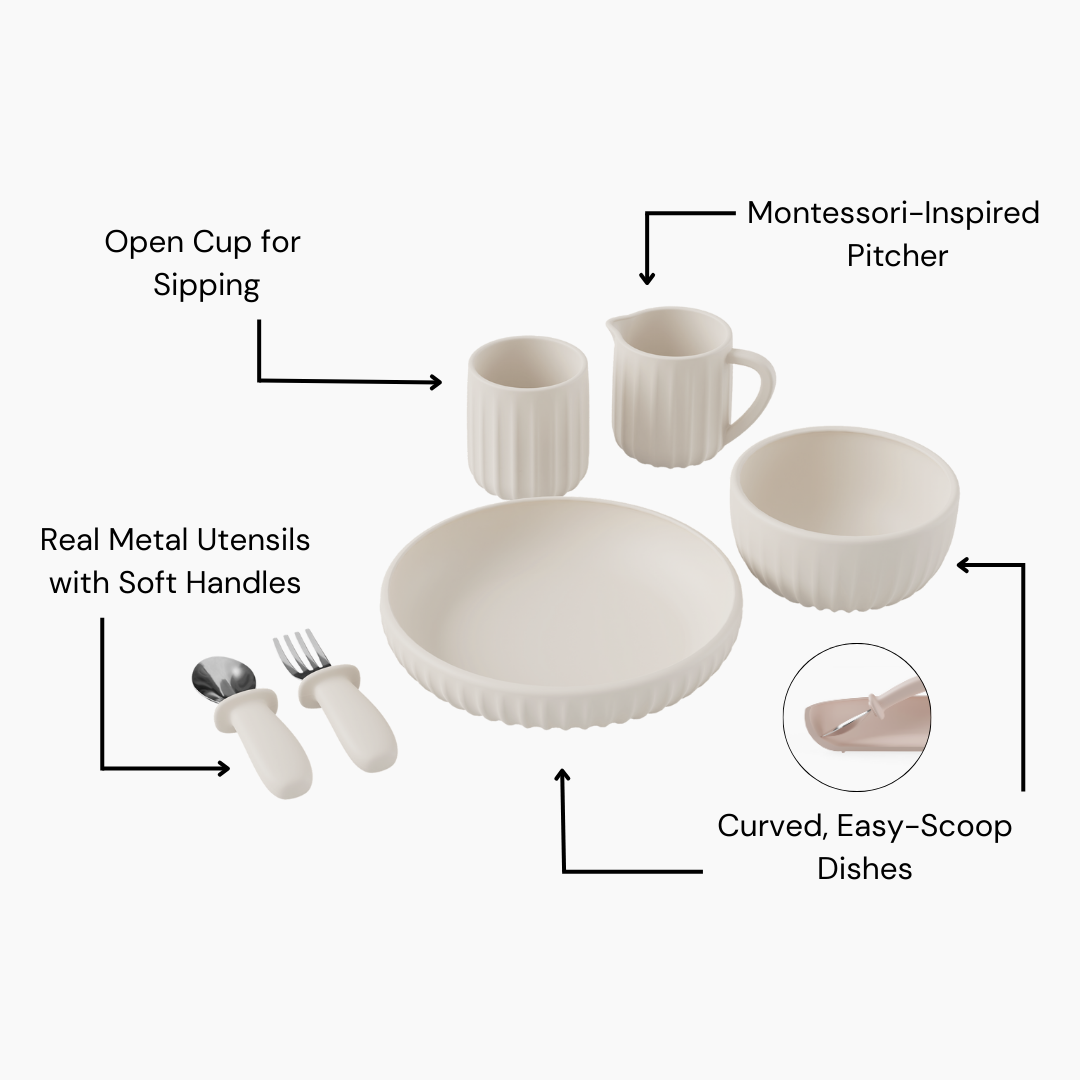 Henley Silicone Dinnerware Set